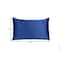 Homeroots 20 x 30 in. Navy Blue Dreamy Silky Satin Queen Size Pillowcases 387900 - alternate 7